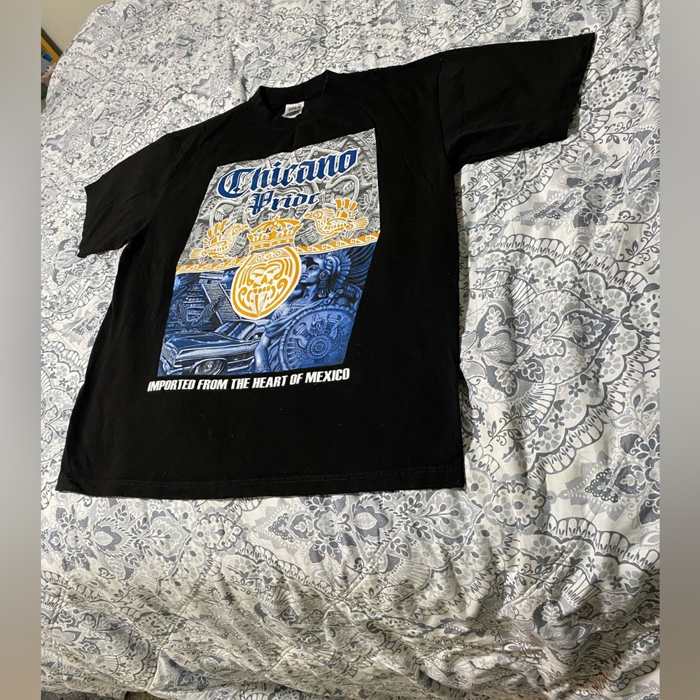 T-shirt vintage Chicano Pride , and Low Life 2 XL